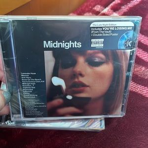 NWT Taylor Swift Midnights CD includes unheard track you’re losing me!